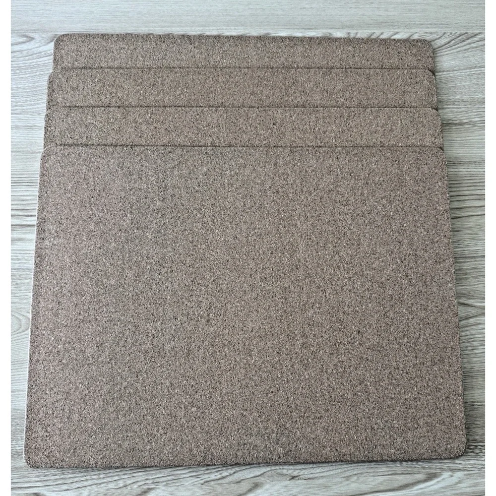 Set of 4 Fall Autumn Leaf Cork Back Placemats 16 x 12 Harvest Table Decor